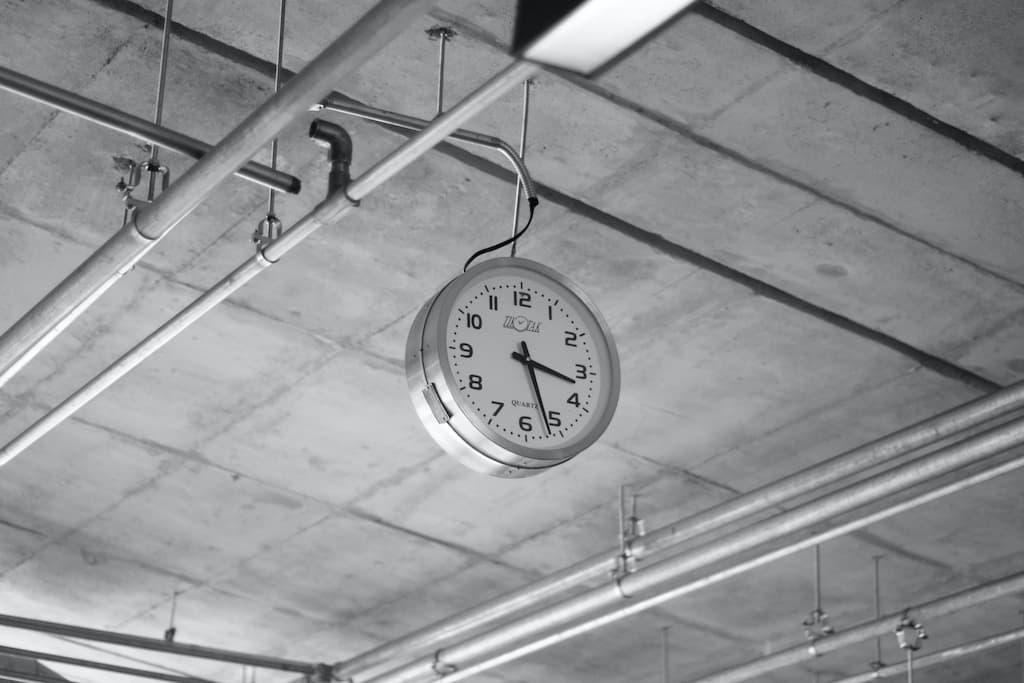 industrial clock