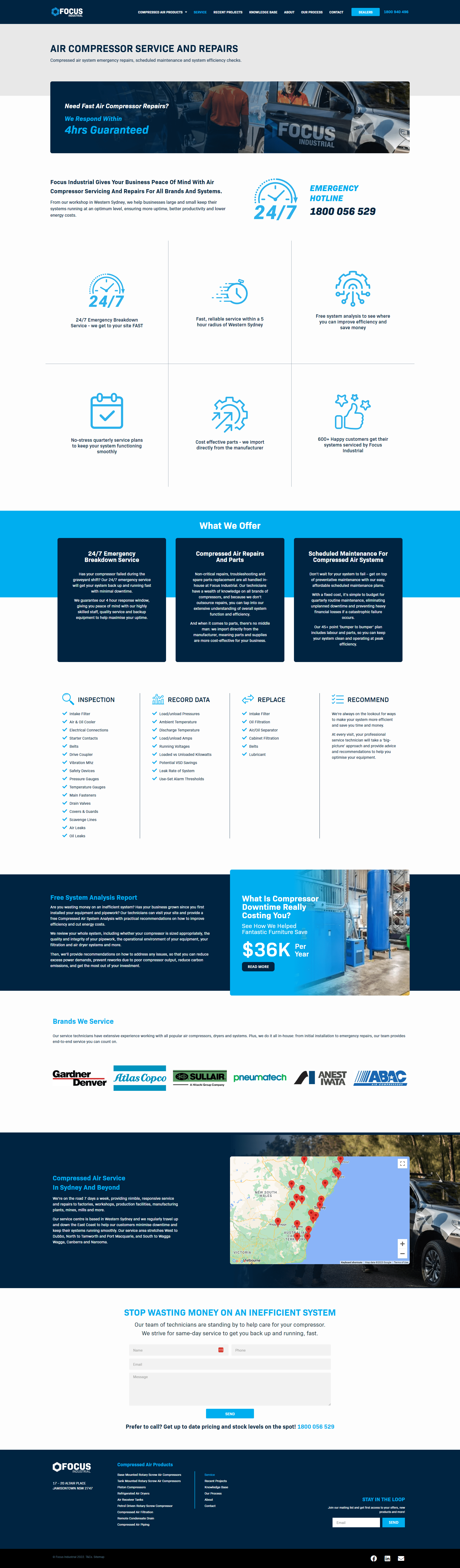 sales page layout template